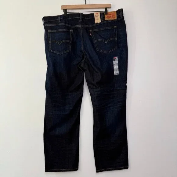 NWT Levi’s Mens Jeans 46x34 Big & Tall 541 Athletic Taper Blue Casual Stretch - Picture 2 of 11